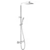 Colonna Doccia Jasmine Con Miscelatore Termostatico E Soffione Quadrato Cromo -Bagno Negozio 15343