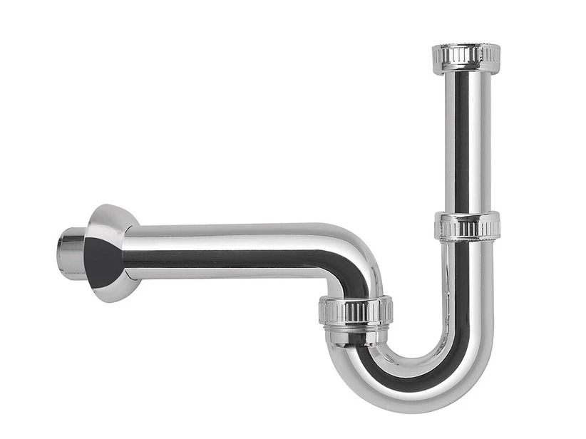 Sifone Per Lavabo A U In Pvc Cromo Lucido 3 Sifone Per Lavabo A U In Pvc Cromo Lucido