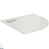 Piatto Doccia Ideal Standard® Ultra Flat New Semicircolare 90x90 Cm Con Ideal Grip Bianco Semilucido