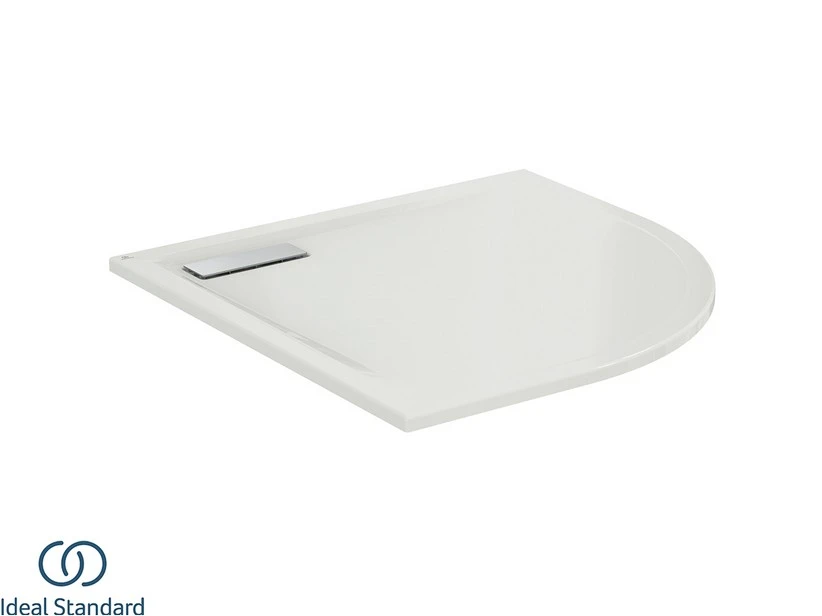 Piatto Doccia Ideal Standard® Ultra Flat New Semicircolare 90x90 Cm Bianco Lucido 3 Piatto Doccia Ideal Standard® Ultra Flat New Semicircolare 90x90 Cm Bianco Lucido