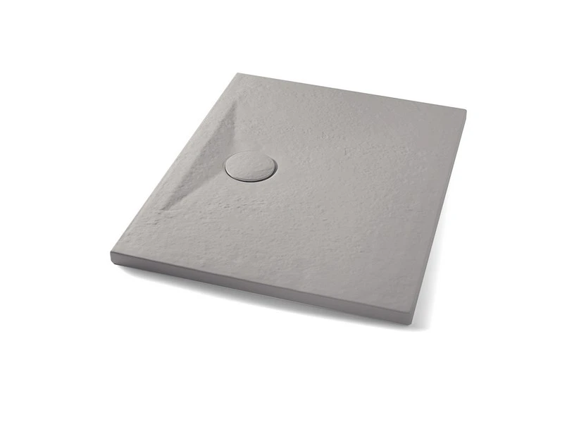 Piatto Doccia Appia Rettangolare 90x70 In Ceramica Effetto Pietra Grigio Opaco 3 Piatto Doccia Appia Rettangolare 90x70 In Ceramica Effetto Pietra Grigio Opaco