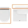 Sedile Wc Nemesi Con Soft-Close Bianco Lucido -Bagno Negozio astra sedile wc bianco