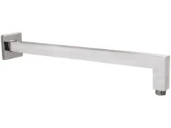 Braccio Doccia Low 35 Cm Quadrato Cromo