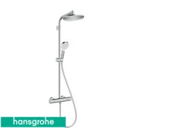 Colonna Doccia Crometta S240 Varia Con Miscelatore Termostatico E Soffione Tondo Cromo