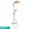 Colonna Doccia Hansgrohe® Croma Select S Showerpipe 280 Bronzo Satinato -Bagno Negozio colonna doccia hansgrohe croma select s showerpipe 280 bronzo satinato