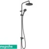 Colonna Doccia Hansgrohe® Vernis Blend Con Deviatore E Soffione Ø200 Tondo Nero -Bagno Negozio colonna doccia hansgrohe vernis blend con deviatore e soffione 200 tondo nero 67839
