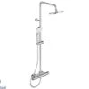 Colonna Doccia Ideal Standard® Ceratherm T50 Con Miscelatore Termostatica E Mensola -Bagno Negozio colonna doccia ideal standard ceratherm t50 con miscelatore termostatica e mensola logo