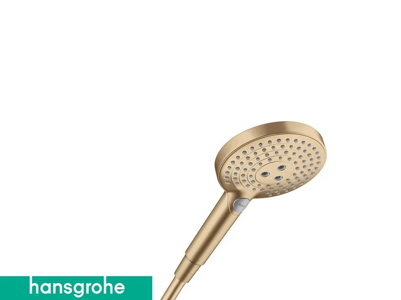 Doccetta Hansgrohe® Raindance Select S 120 3 Getti EcoSmart Bronzo Satinato 3 Doccetta Hansgrohe® Raindance Select S 120 3 Getti EcoSmart Bronzo Satinato