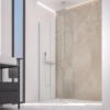 Doccia Walk In Zen 96 Cm H200 Cristallo 6 Mm Trasparente Silver -Bagno Negozio doccia zen walk in trasparente silver 3