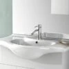 Lavabo Incasso Soft/Easy 85 Integrale 85X50 In Ceramica Lucido Bianco -Bagno Negozio easy 85 lavabo