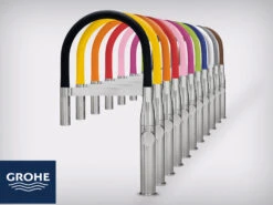 Miscelatore Per Cucina Grohe® Essence New Monocomando Satinato