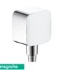 Hansgrohe Fixfit Softsquare Presa Acqua Diametro Nominale 15 Cromo -Bagno Negozio fixfit presa acqua square antiriflusso