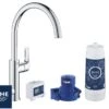 Grohe® Blue Pure Eurosmart Miscelatore Lavello Con Sistema Filtrante Dell’Acqua -Bagno Negozio grohe blue pure eurosmart miscelatore lavello cucina sistema filtrante acqua