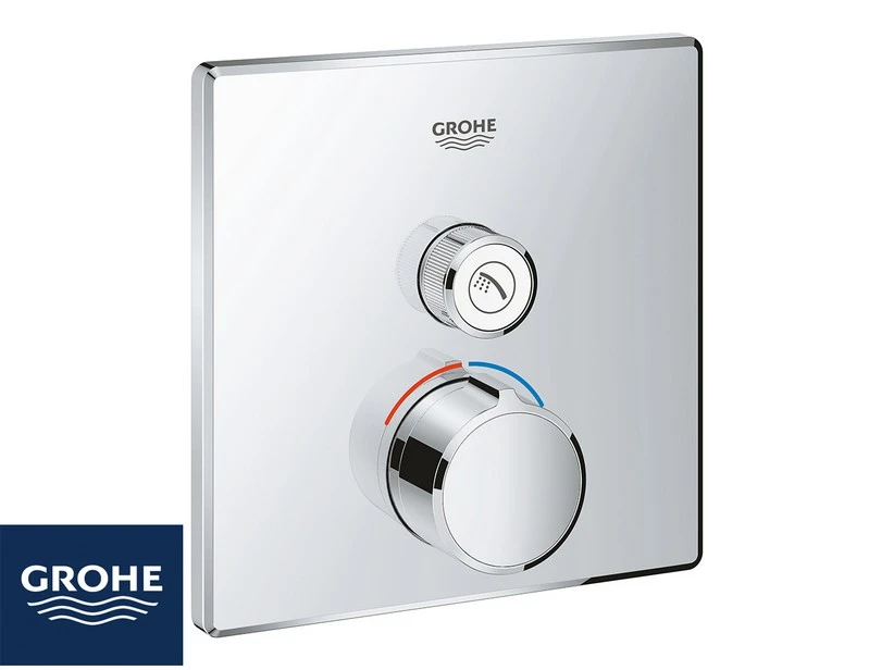 Miscelatore Per Doccia Incasso Grohe Smartcontrol Cube Monocomando Cromo 3 Miscelatore Per Doccia Incasso Grohe Smartcontrol Cube Monocomando Cromo
