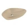 Lavabo Da Appoggio Bermuda 58X39 In Resina Opaco Crema Marfil -Bagno Negozio lavabo bermuda crema