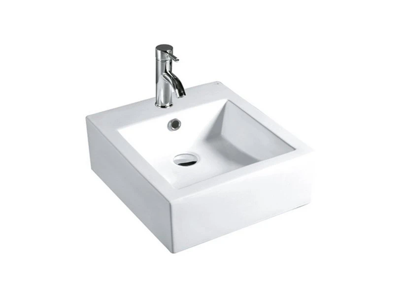 Lavabo Sospeso Jaen 47X46,5 H16 In Ceramica Lucido Bianco 3 Lavabo Sospeso Jaen 47X46,5 H16 In Ceramica Lucido Bianco
