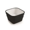 Lavabo Sospeso/Appoggio Bacile Qubo 40X40XH25 In Ceramica Nero Opaco -Bagno Negozio lavabo sospeso appoggio tinozza 40x40xh25 in ceramica nero opaco