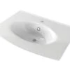 Lavabo Incasso Linda Unitop 100X55 Londra In Ceramica Lucido Bianco -Bagno Negozio linda lavabo unitop 75 1