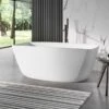 Vasca Freestanding Lybra 156,5x70 Cm Bianco Opaco -Bagno Negozio lybra 70321