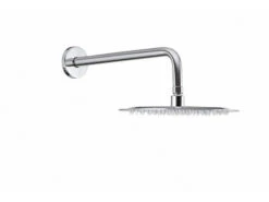 Kit Doccia Soffione + Braccio Mel Inox Tondo