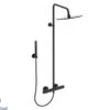 Colonna Doccia Termostatica Ideal Standard® Ceratherm T25 Nero Seta Opaco -Bagno Negozio minimale 70307