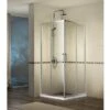 Box Doccia Angolare Neptum 90x120 H190 Porte Scorrevoli Cristallo 6 Mm Trasparente Cromato -Bagno Negozio neptum box doccia angolari 2 lati scorrevoli quadrati 3