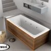 Pannello Frontale Per Vasca Idromassaggio Jacuzzi® Silk 180 Cm Dark Oak -Bagno Negozio pannello frontale silk dark oak 1