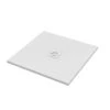 Piatto Doccia Quadrato Crypto 80x80 H2,5 Cm In Resina Bianco -Bagno Negozio piatto doccia crypto bianco opaco quadrato 80x80 1