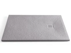 Piatto Doccia Pietra 70x100 H3 In Ceramica Effetto Pietra A Spacco Grigio