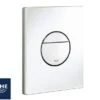 Placca Wc Grohe® Sail 2 Pulsanti Bianca -Bagno Negozio placca sail 2 pulsanti bianca