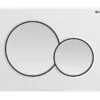 Placca Wc Geberit Sigma 01 2 Pulsanti Bianca -Bagno Negozio placca sigma geberit 2 pulsanti bianca