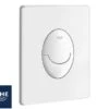 Placca Wc Grohe® Start 2 Pulsanti Bianca -Bagno Negozio placca start 2 pulsanti bianca