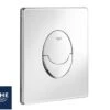 Placca Wc Grohe® Start 2 Pulsanti Cromo -Bagno Negozio placca start 2 pulsanti cromo