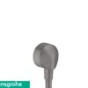 Presa Acqua Hansgrohe® FixFit E Senza Valvola Nero Satinato -Bagno Negozio presa acqua hansgrohe fixfit e senza valvola nero satinato