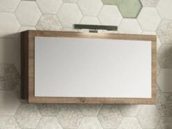 Specchio Bagno Qubo 100 Contenitore Sherwood