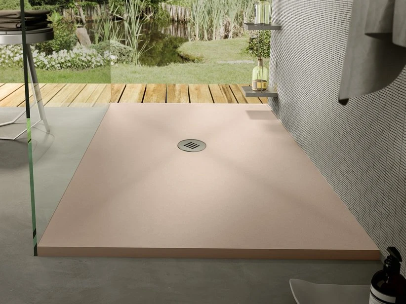 Piatto Doccia Sahara 70X90 H2,5 Resina Crema Marfil 3 Piatto Doccia Sahara 70X90 H2,5 Resina Crema Marfil