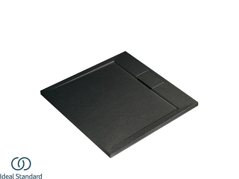 Piatto Doccia Ideal Standard® ULTRAFLAT-S I.LIFE Quadrato 70x70 Cm Resina Nero 3 Piatto Doccia Ideal Standard® ULTRAFLAT-S I.LIFE Quadrato 70x70 Cm Resina Nero