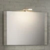 Specchio Bagno Smile Cm. 89X60 Larice Grigio -Bagno Negozio smile 90 specchio