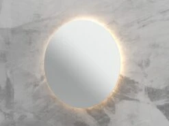 Specchio Bagno Vanity Ø60 Cm Tondo A Led Retroilluminato