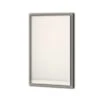 Specchio Bagno Con Luce Led Classic 90x59 Cm Grigio Nuvola