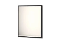 Specchio Bagno Con Luce Led Classic 90x73 Cm Grafite