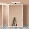 Specchio Bagno Qubo Contenitore 50x85 P14 Verticale Bianco Matrix -Bagno Negozio specchio bagno qubo contenitore verticale bianco matrix