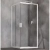 Box Doccia Angolare Start 70x115 H190 Porte Scorrevoli Cristallo 6mm Trasparente E Profilo Bianco Lucido -Bagno Negozio start box doccia ante scorrevoli trasparente bianco 13