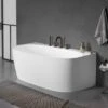Vasca Freestanding Taurus 158x86 Cm Bianco Lucido -Bagno Negozio taurus 70313