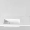 Lavabo Da Appoggio Unitop Hide 115,5X51,5 Sinistro In Resina Lucido Bianco -Bagno Negozio unitop hide 115 vasca sx 1
