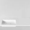 Lavabo Da Appoggio Unitop Hide 140,5X51,5 Sinistro In Resina Opaco Bianco -Bagno Negozio unitop hide 140 vasca sx 1