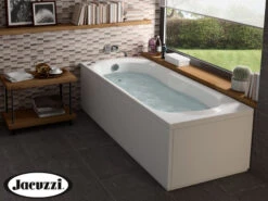 Vasca Idromassaggio Jacuzzi® Brooklyn 180X80 Schienale A Destra